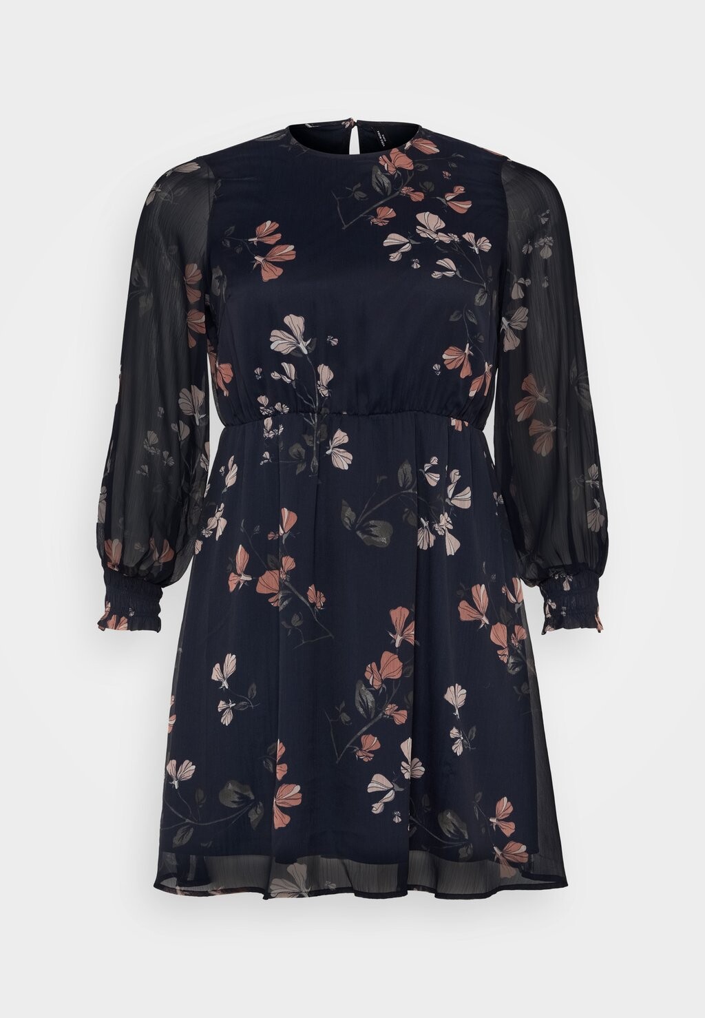 

Дневное платье Vmsmilla Dress Vero Moda, темно-синий