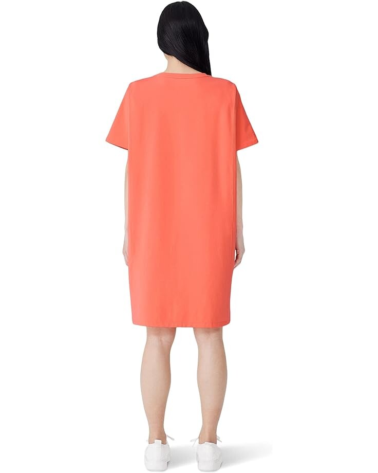 

Платье Eileen Fisher Dolman Sleeve Dress, цвет Guava