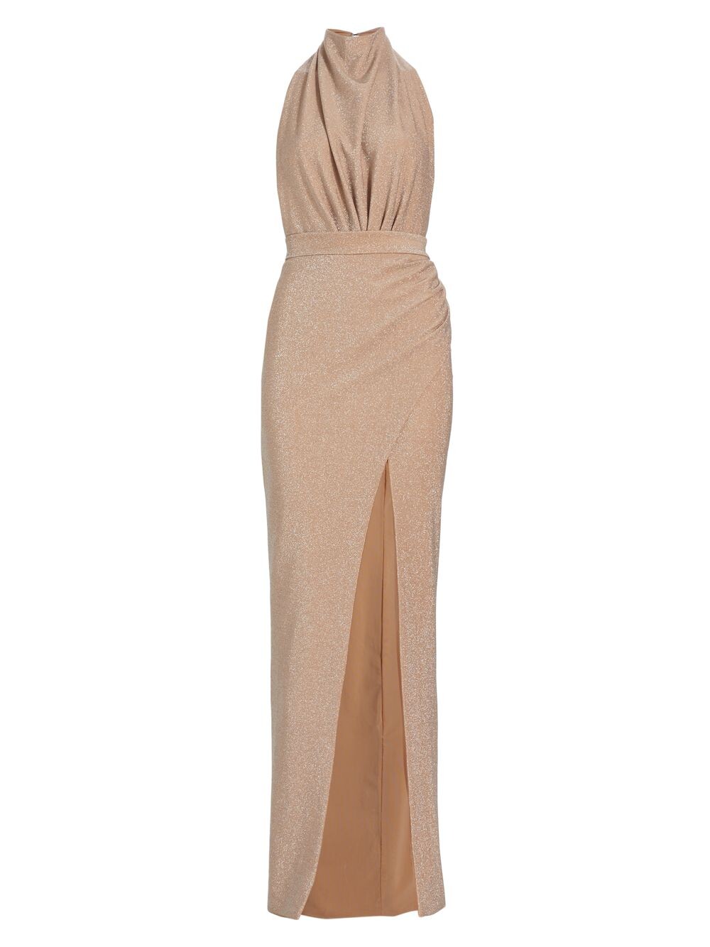 

Платье Tara с открытой спиной и драпировкой Michael Costello Collection