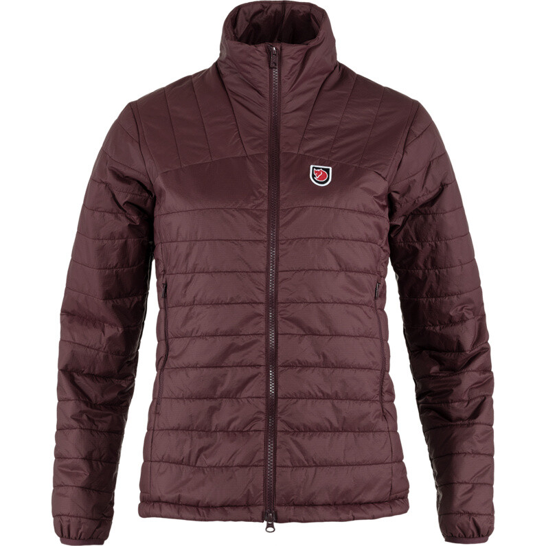

Женская куртка Expedition X-Lätt Fjällräven, красный