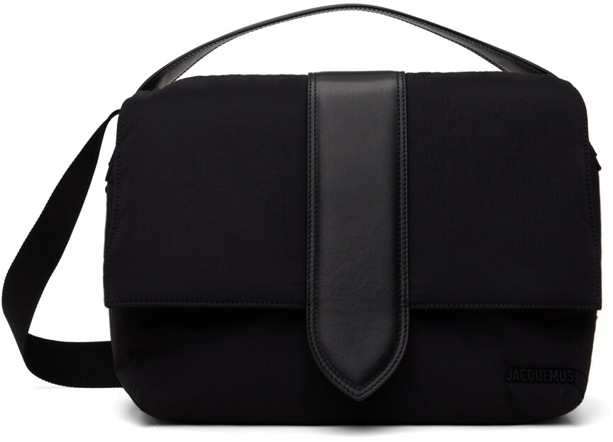 

Черная сумка Les Sculptures 'Le Messenger Bambino' Jacquemus