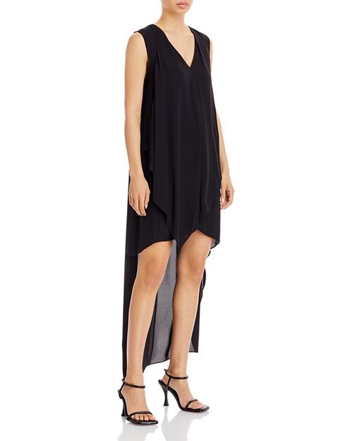 

Платье Tara Каскад Высокие/Низкие BCBGMAXAZRIA, цвет Black
