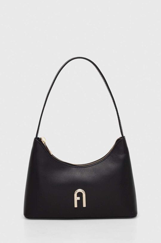

Кожаная сумочка Furla, черный