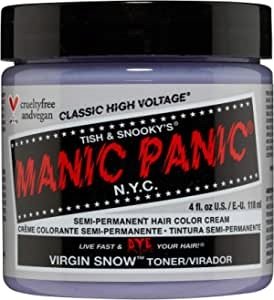 Тонер-краска для волос, Virgin Snow, 118мл Manic Panic