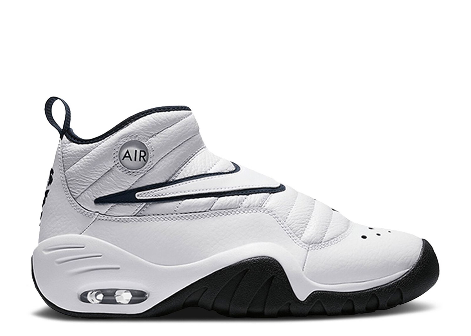 

Кроссовки Nike Air Shake Ndestrukt 'White Navy', белый