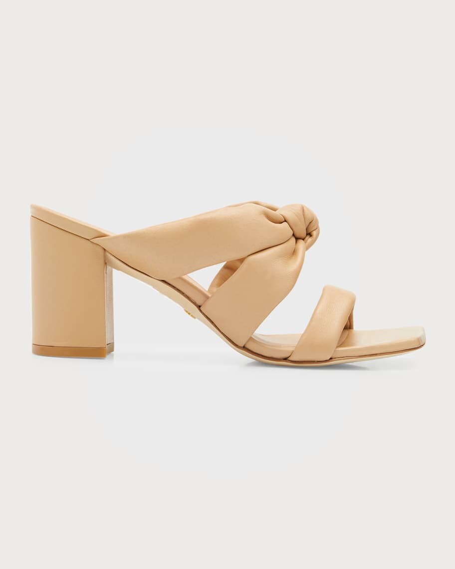

Сандалии Playa из овечьей кожи с узлом Stuart Weitzman