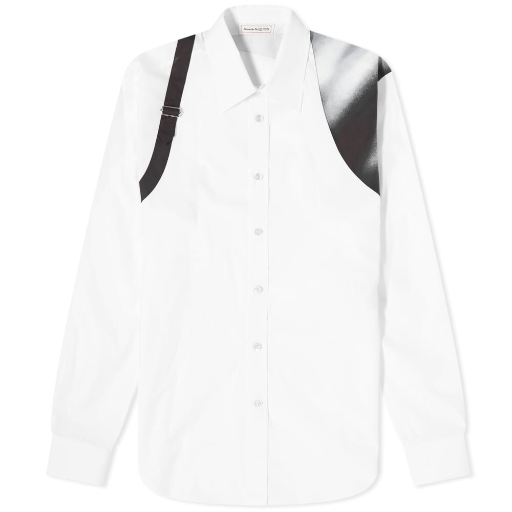 

Рубашка Alexander McQueen Harness, белый