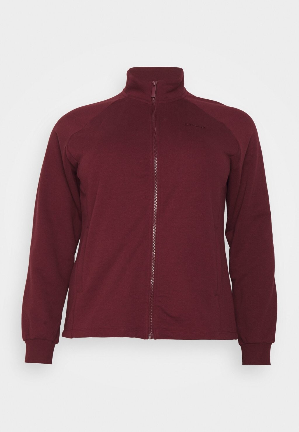 толстовка на молнии seven zip solid цвет wine red Толстовка на молнии Onpmelina Zip Curvy ONLY Play, цвет windsor wine