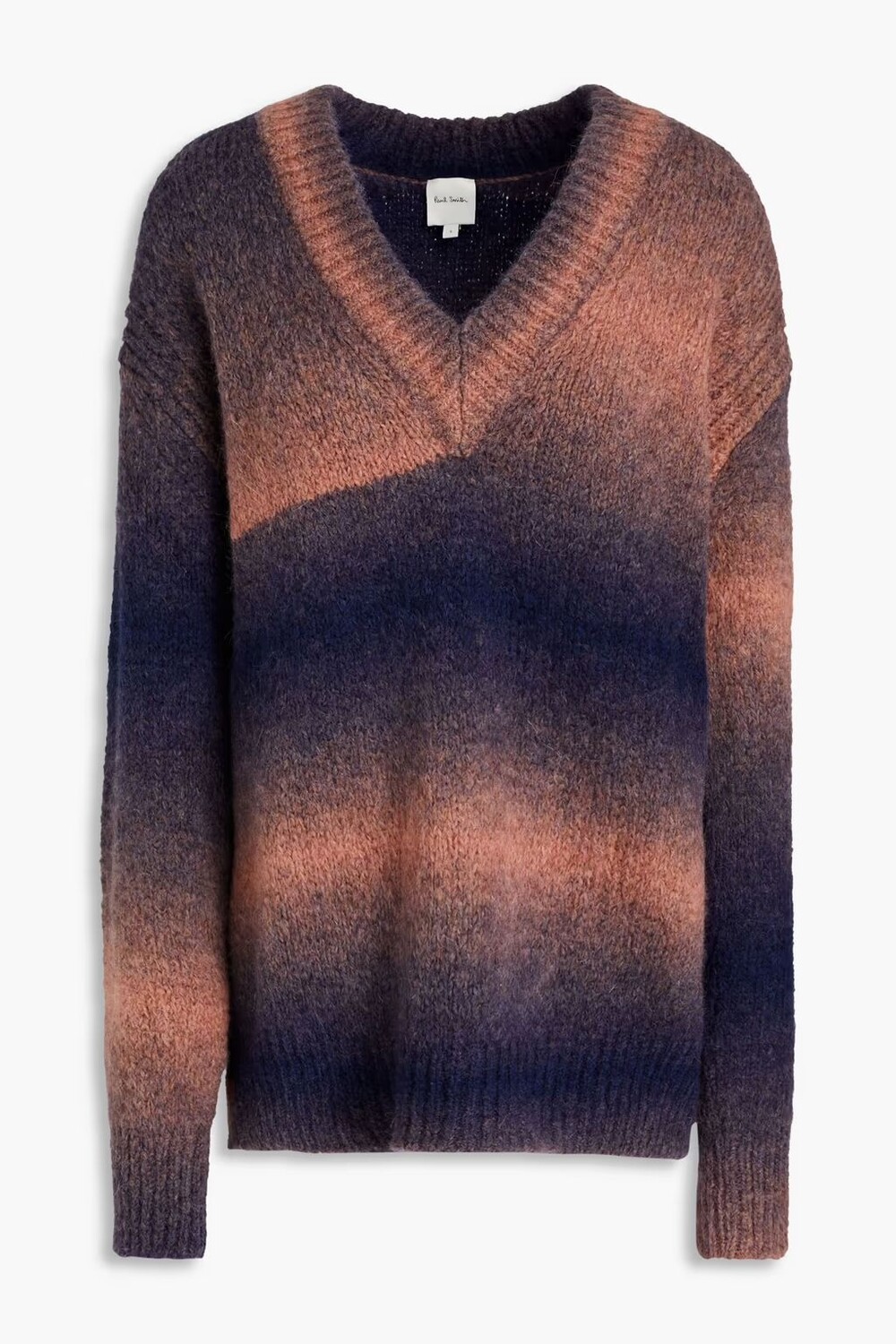 

Свитер Dégradé из шерсти альпаки Paul Smith, темно-синий