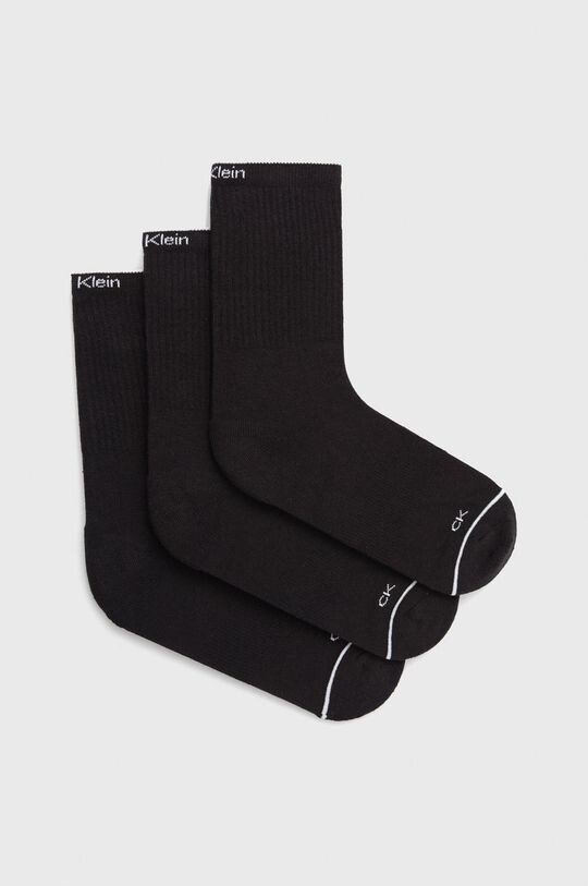 

Носки (3 пары) Calvin Klein, черный