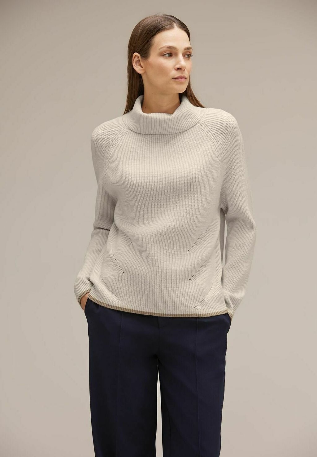 

Вязаный свитер Street One, цвет beige