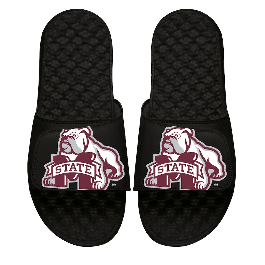 

Шлепанцы ISlide Mississippi State Bulldogs, черный