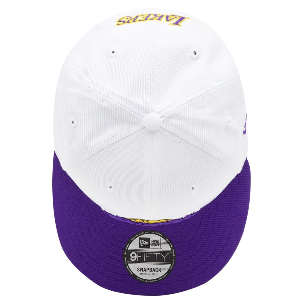 Регулируемая кепка New Era Los Angeles Lakers 9Fifty, белый