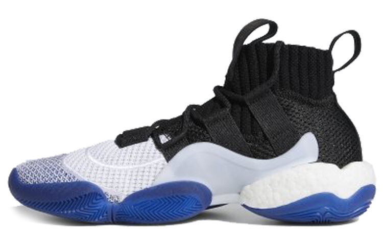 

Баскетбольные кроссовки унисекс Adidas Originals Crazy BYW Core Black/Cloud White/Real Purple