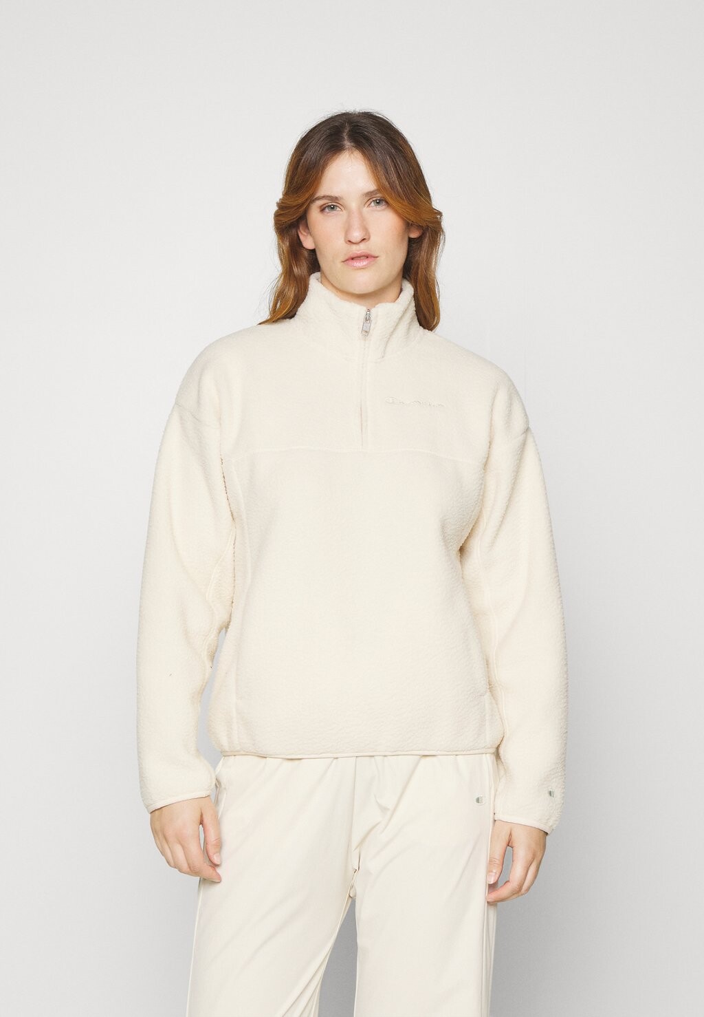 

Флисовая толстовка ECO FUTURE BOXY HALF ZIP Champion, песочный, Бежевый