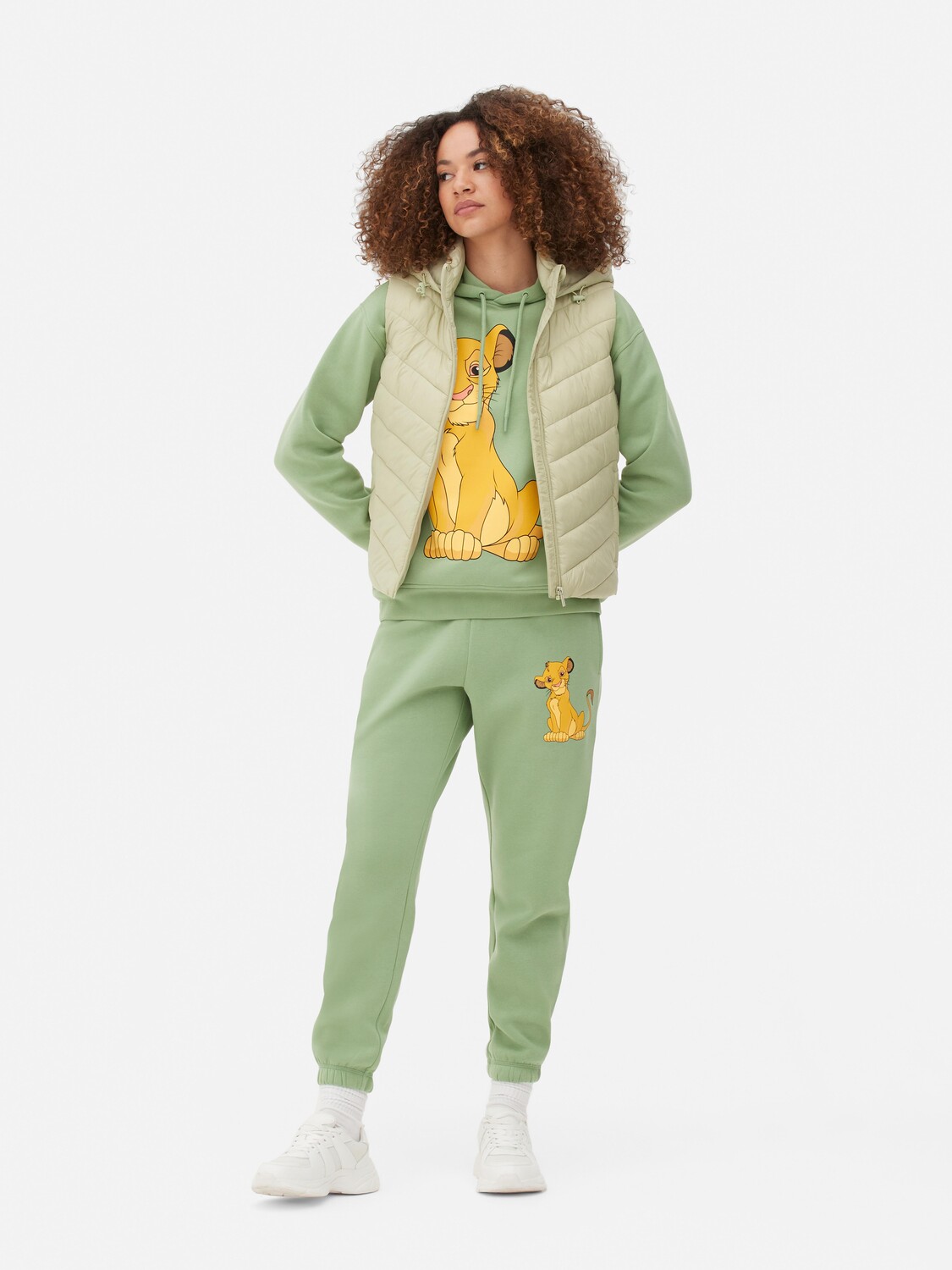

Спортивные штаны Disney Король Лев Primark, цвет хаки
