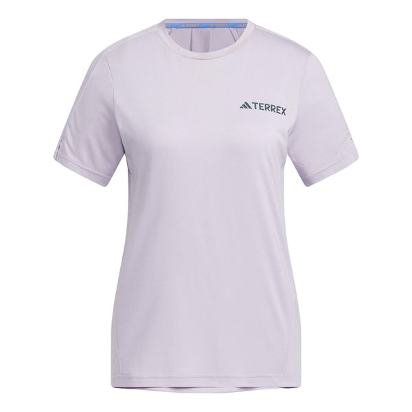 цена Футболка (WMNS) adidas Terrex T-Shirt 'Purple', фиолетовый