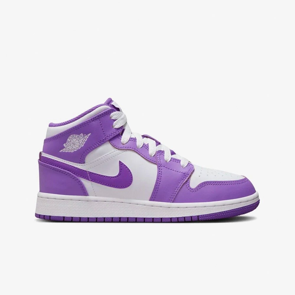 

Кроссовки 1 Mid 'Purple Venom' (GS) Jordan, фиолетовый