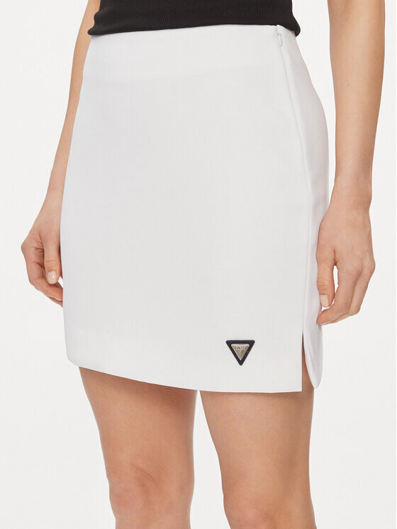 

Мини-юбка стандартного кроя Guess, белый