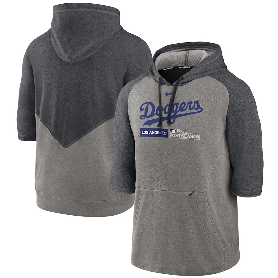 

Пуловер с капюшоном Nike Los Angeles Dodgers, серый