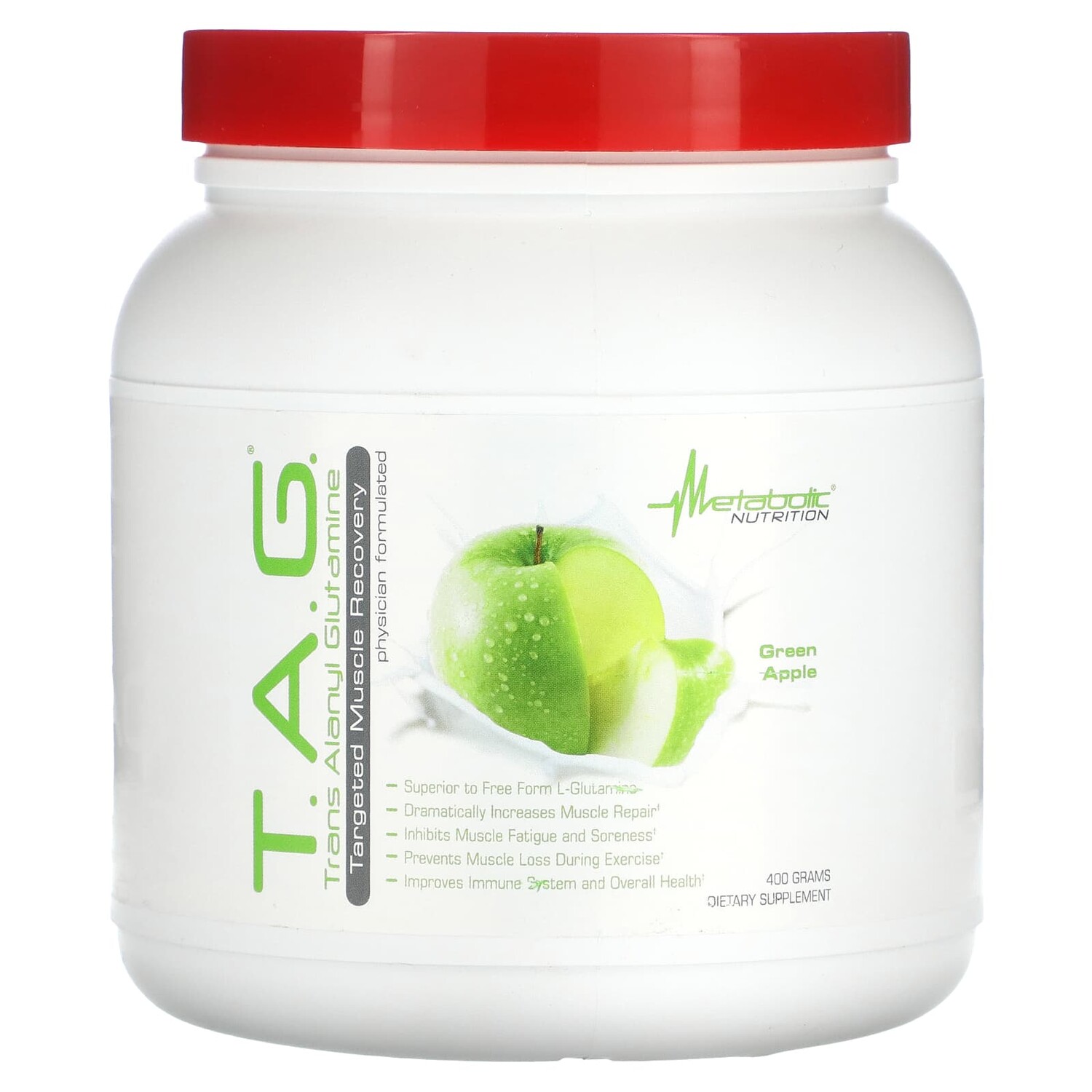

TAG, зеленое яблоко`` 400 г, Metabolic Nutrition