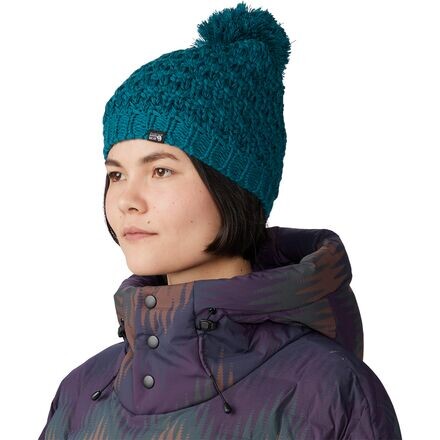 

Снежная шапка-бини женская Mountain Hardwear, цвет Jack Pine