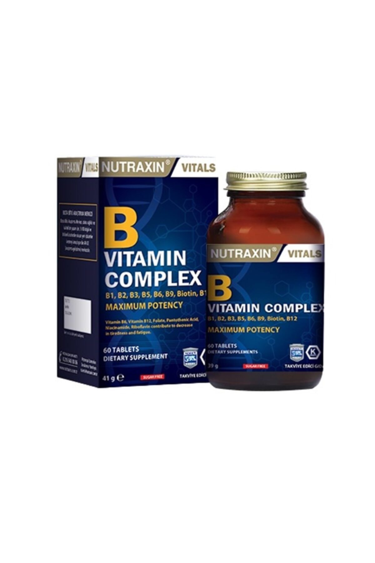 

Nutraxin Комплекс витаминов группы В