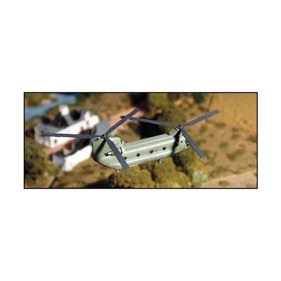 

CH 47 D/H Чинук, Modern Micro Armour - NATO Rotary Wing Aircraft (1:285)