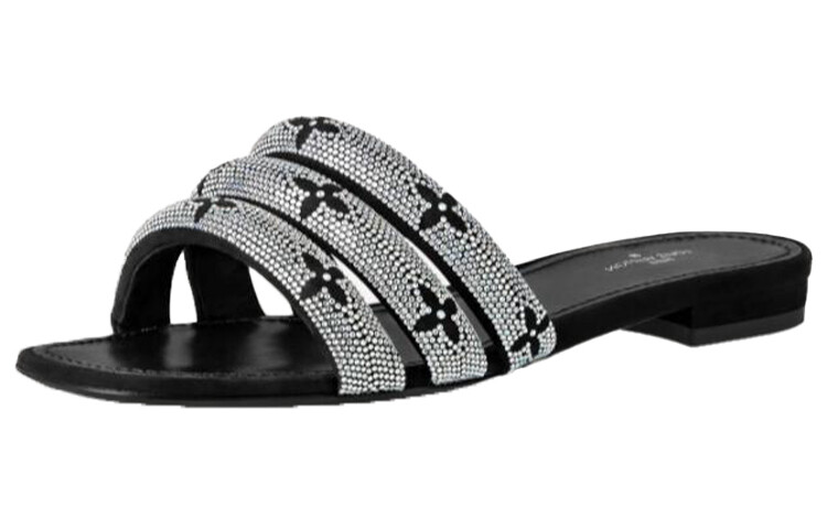 

Шлепанцы Appeal женские, черные/серебристые Louis Vuitton