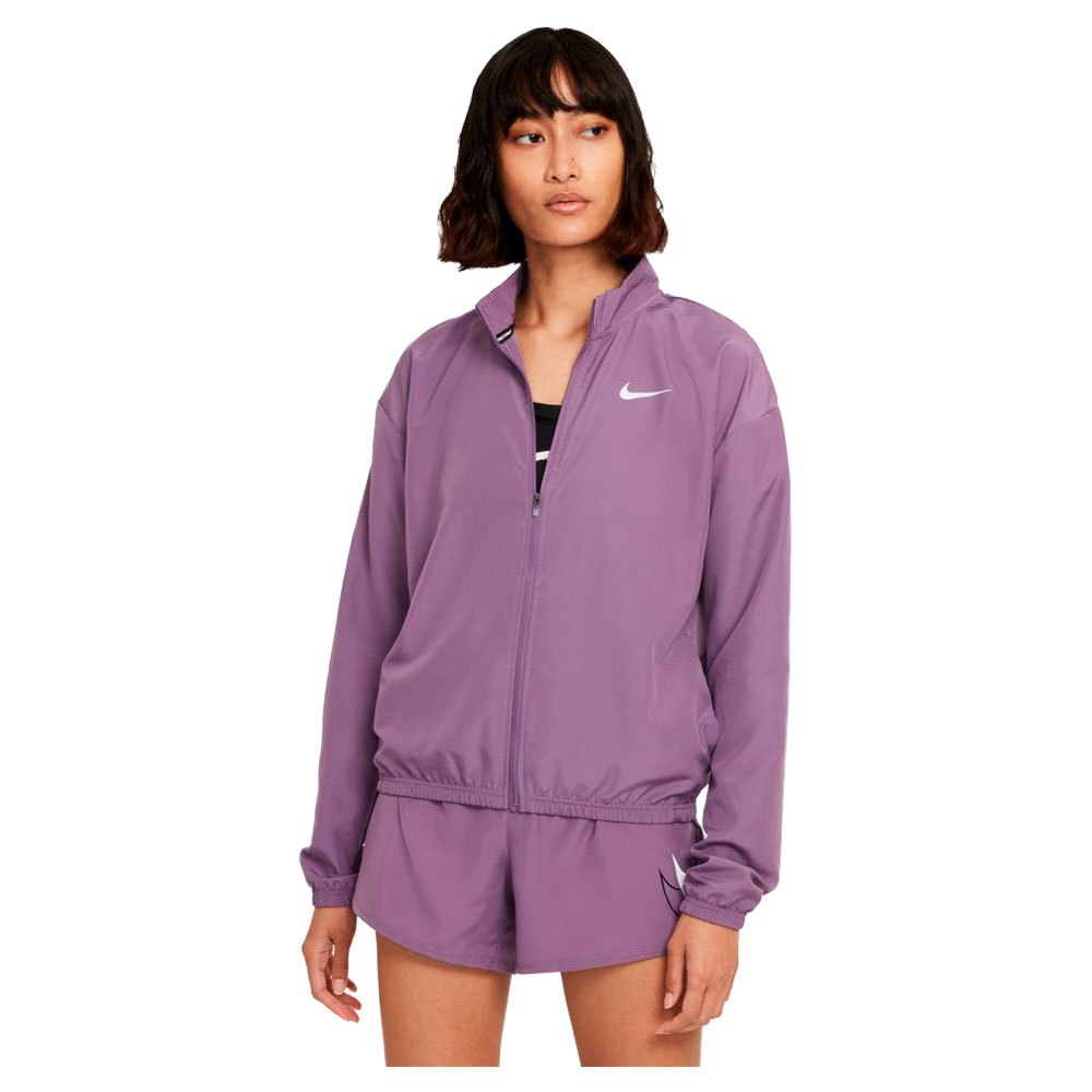 Куртка Nike Dri Fit Swoosh Run, фиолетовый футболка nike w nk swoosh run ss top женщины dm7777 824 s