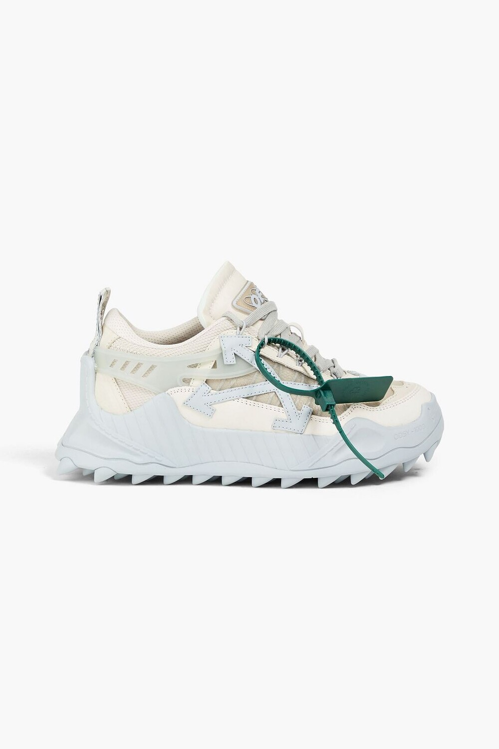 

Кроссовки Odsy-1000 из сетки и кожи Off-White, синий