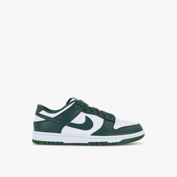 

Кроссовки Dunk из кожи с низким верхом и вставками Nike, зеленый