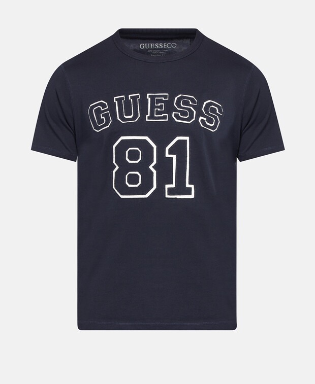 

Футболка Guess, темно-синий