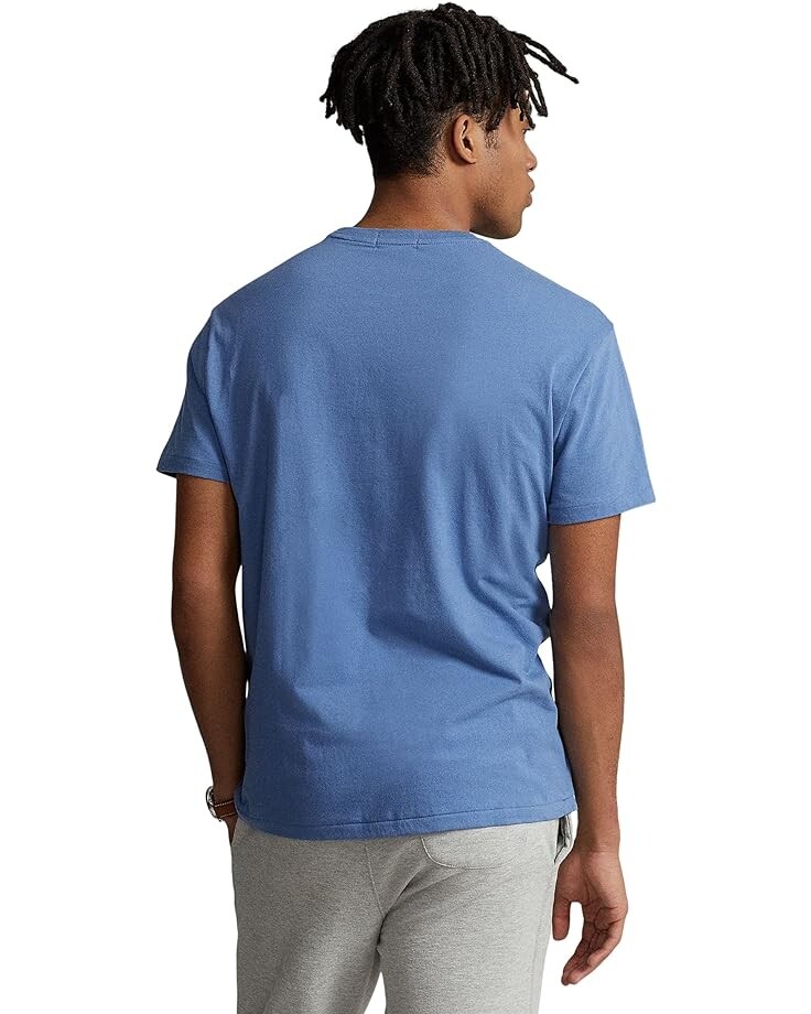 

Футболка Polo Ralph Lauren Classic Fit Big Pony Jersey T-Shirt, цвет Nimes Blue