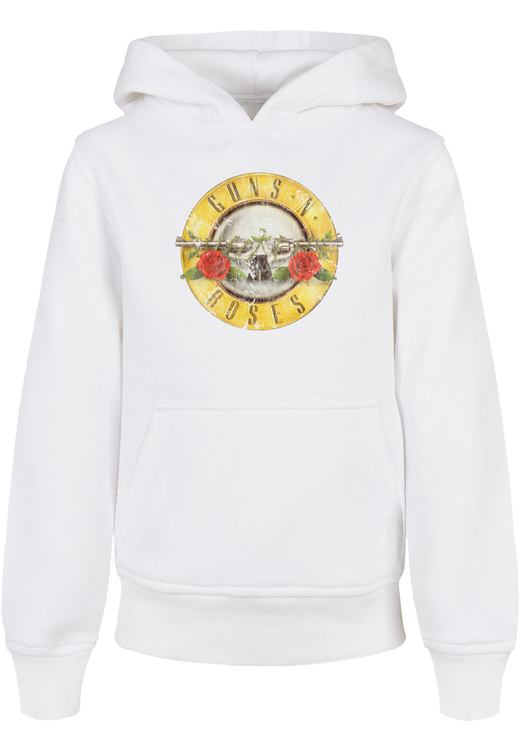 

Пуловер F4NT4STIC Basic Kids Hoodie Guns 'n' Roses Vintage Classic Logo Black, белый