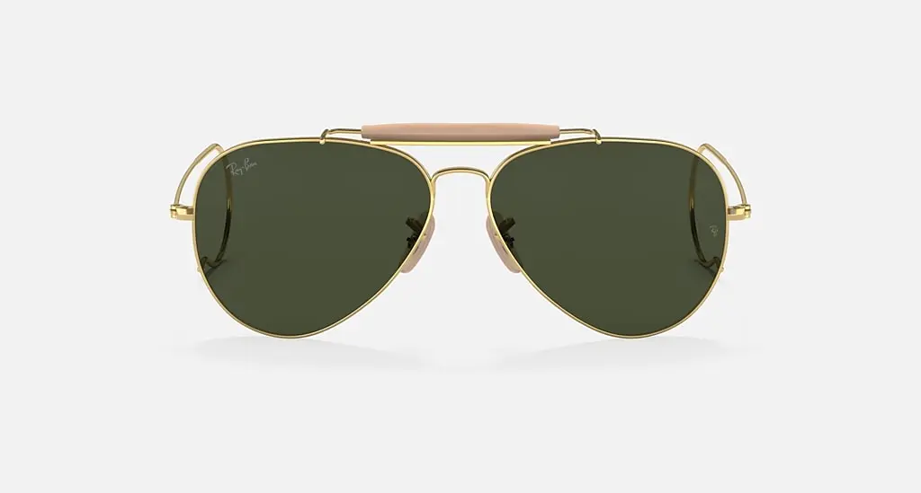 

Солнцезащитные очки Ray-Ban OUTDOORSMAN | AVIATION COLLECTION, зеленый классический