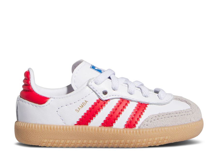 

Кроссовки adidas Samba OG I, цвет White Collegiate Red Gum