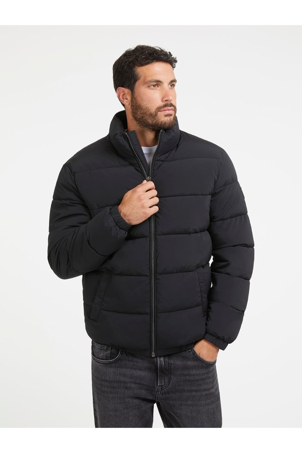 

Мужское пальто стрейч Guess, черный