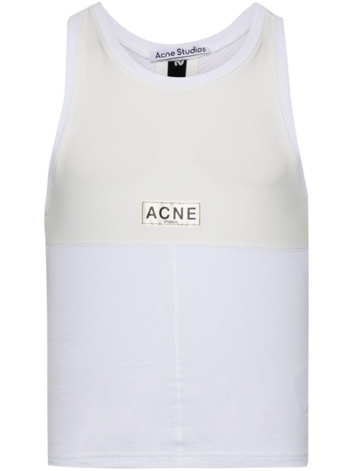 

Acne Studios кепка с нашивкой-логотипом, белый