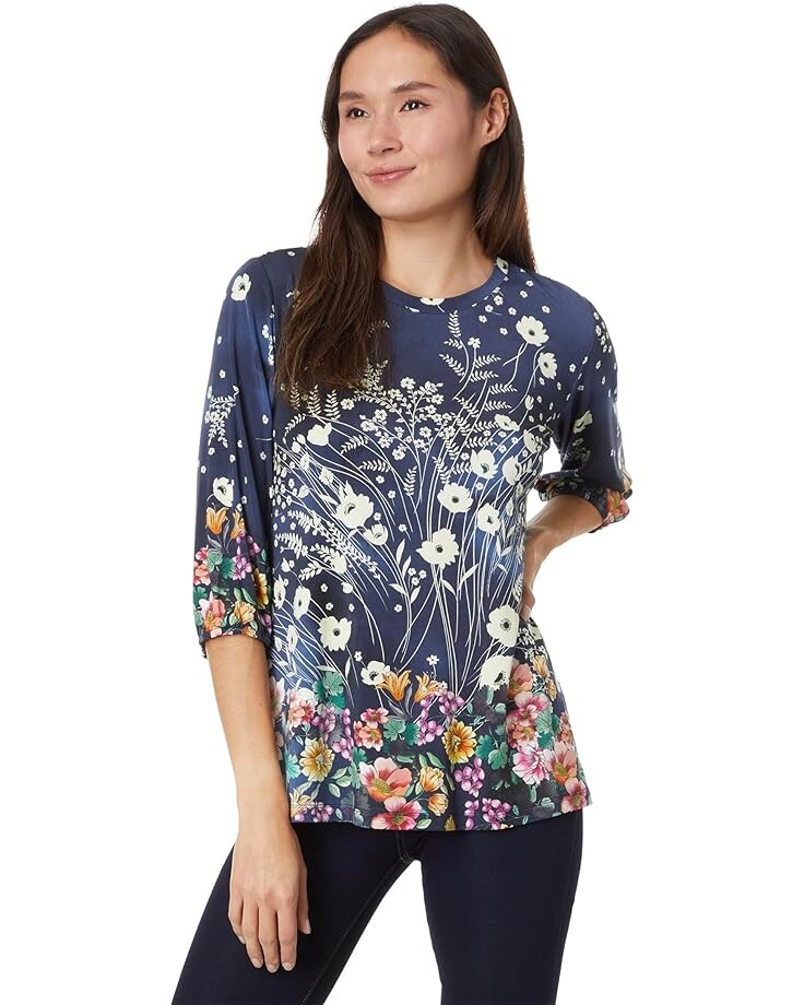 

Топ Johnny Was The Janie Favorite Puff Sleeve, цвет Multi