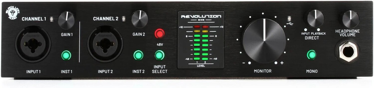 

USB-аудиоинтерфейс Black Lion Audio Revolution 2x2