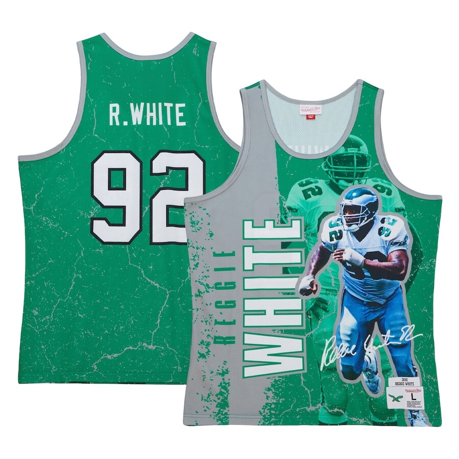 

Майка Mitchell & Ness Philadelphia Eagles, зеленый