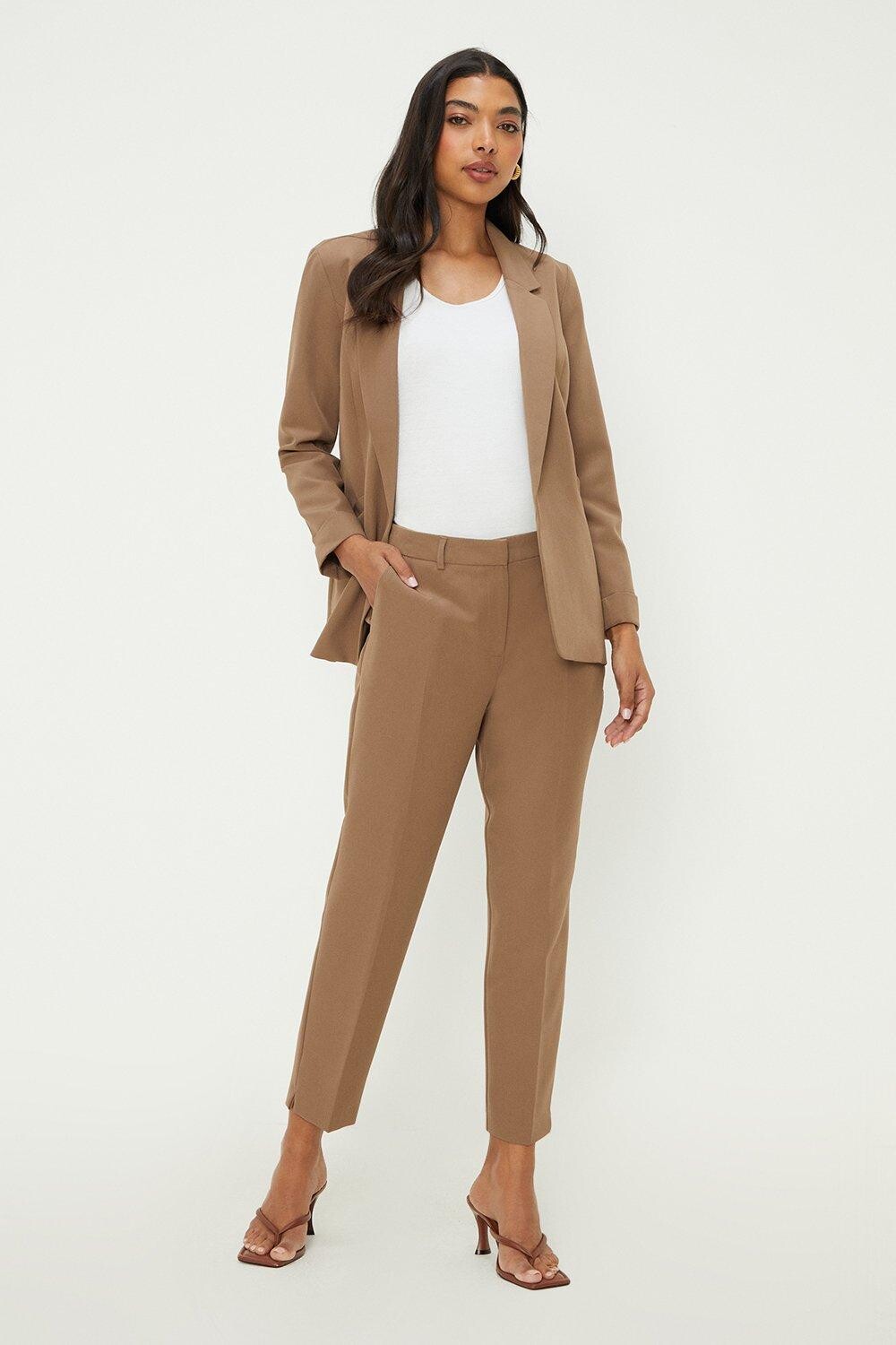 

Брюки Grazer до щиколотки Dorothy Perkins, бежевый