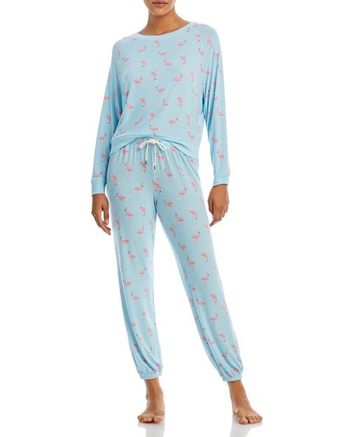 

Пижамный комплект Star Seeker в цвете Blue Moontint Flamingo Honeydew, цвет Pink