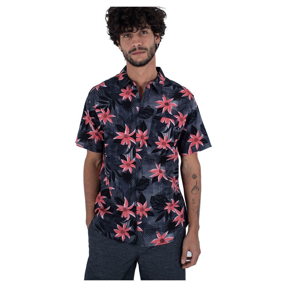 

Рубашка с коротким рукавом Hurley One And Only Lido Stretch Ss, серый