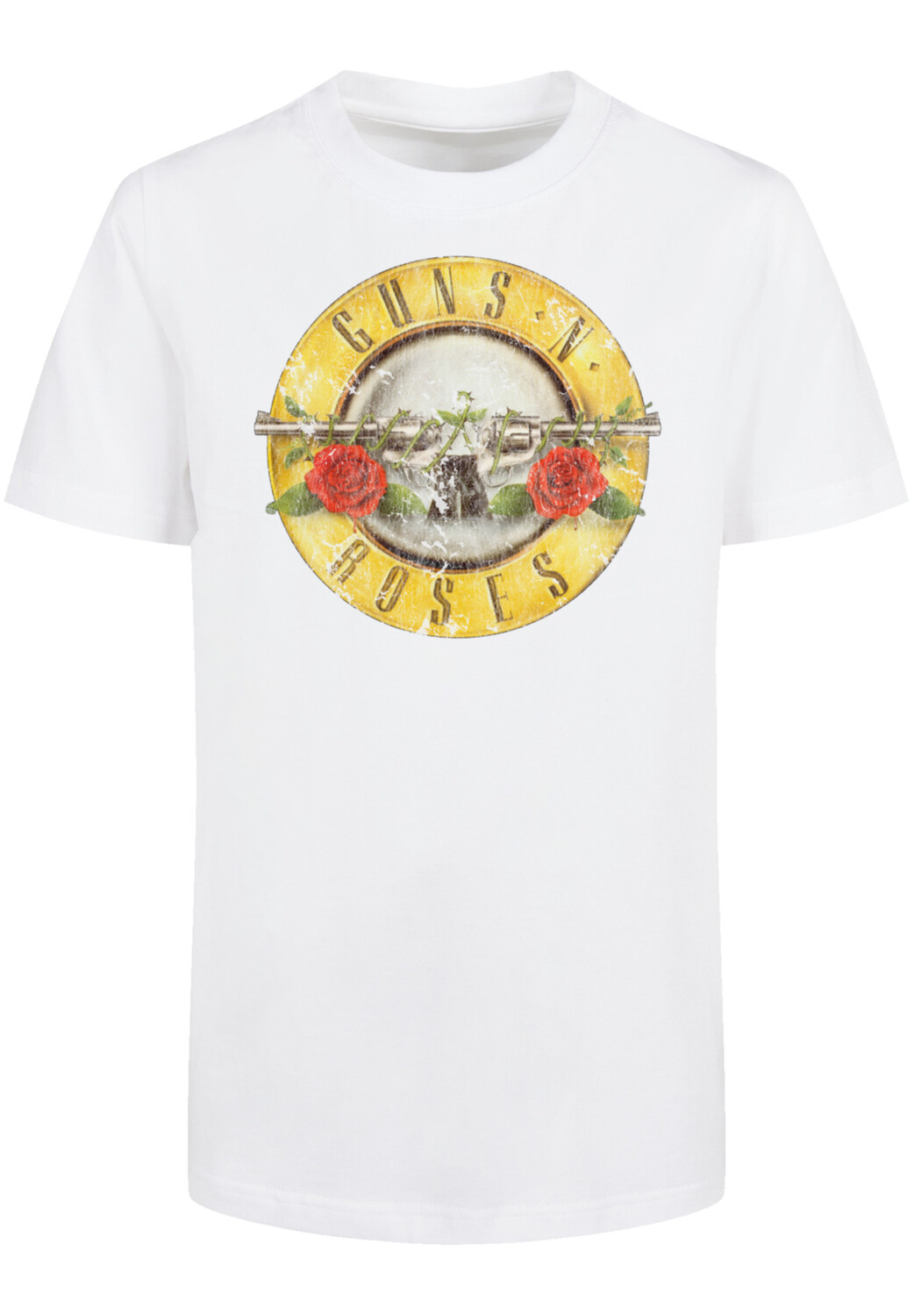 

Футболка F4NT4STIC Basic Kids Tee Guns 'n' Roses Vintage Classic Logo Black, белый