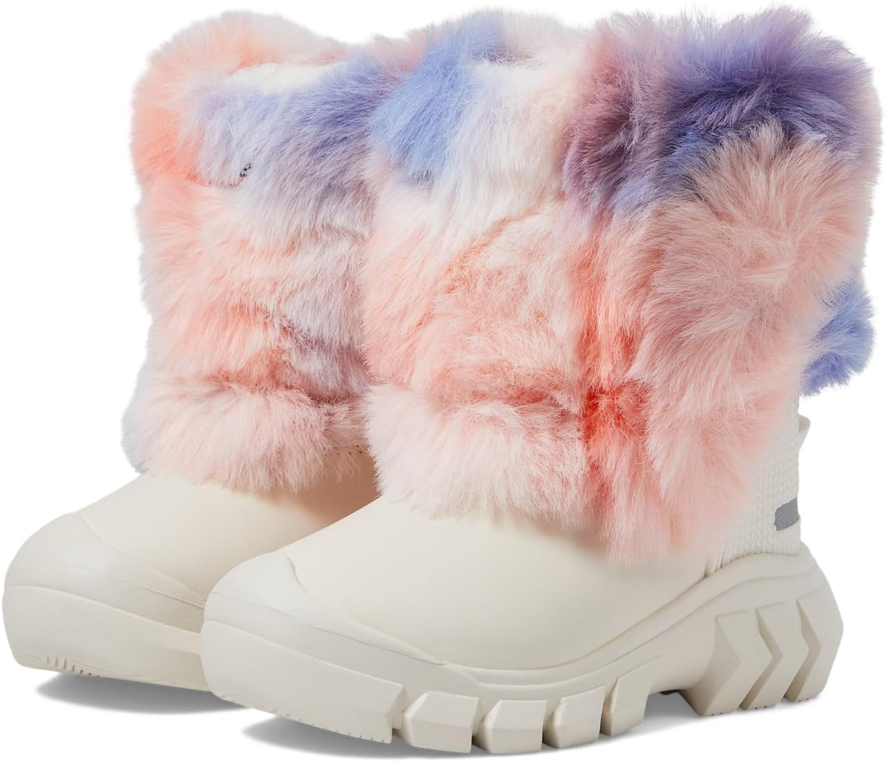 

Зимние ботинки Intrepid Rainbow Faux Fur Snow Boot Hunter, цвет White Willow/Multi