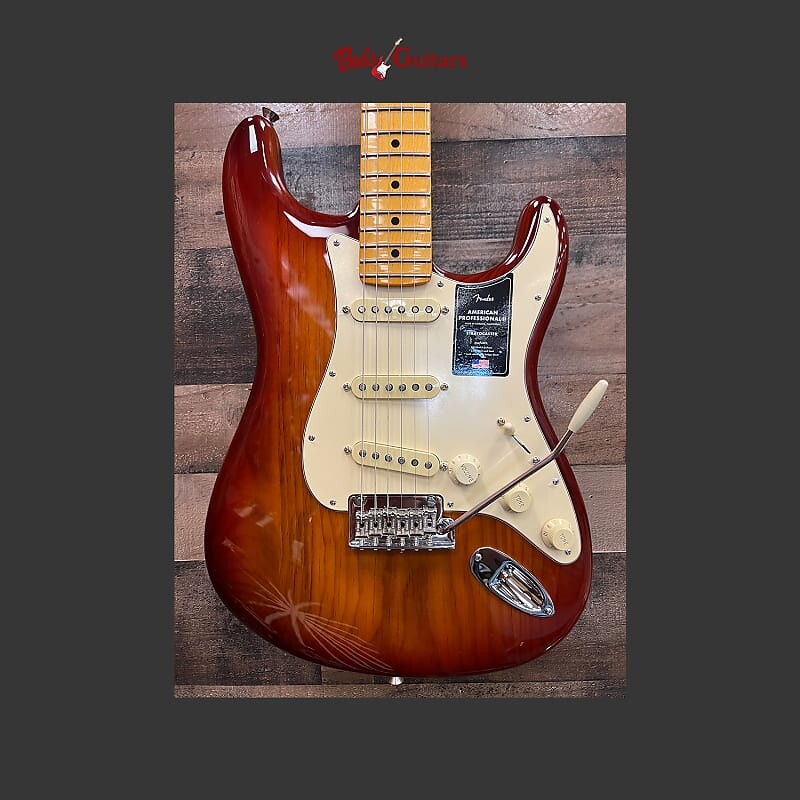 

Электрогитара Fender American Professional II Stratocaster 2023 - Sienna Sunburst