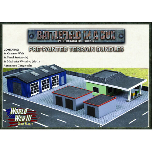 

Фигурки Modern Terrain Bundle 2: Car Care