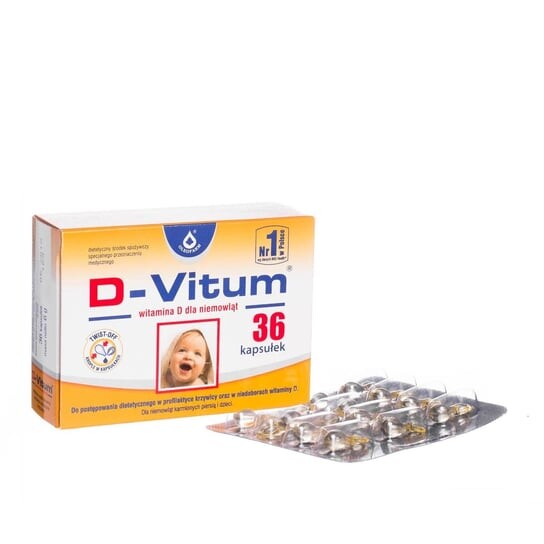 

Олеофарм, витамин Д для малышей D-vitum, 36 капсул